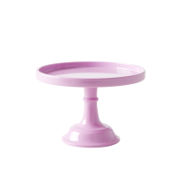 Extra Small Pink Melamine Cake Stand By Rice DK